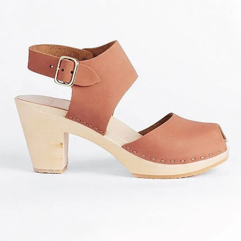 Bryr Miranda Peep Toe Clay 35 NEW - Picture 2 of 5
